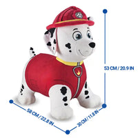 Paw Patrol Plush Ride-On Hopper - Marshall