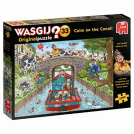 Jumbo Wasgij Original 33 - Calm On The Canal - 1000 Pieces