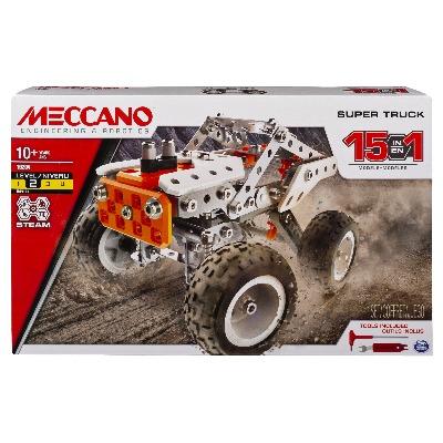 Meccano F19 Race Truck Multi 15 Model Set - Thekidzone