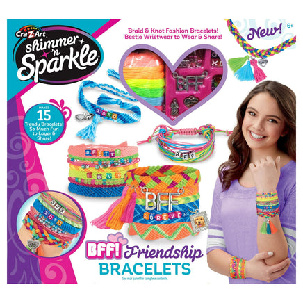 SHIMMER & SPARKLE BFF FRIENDSHIP BRACELETS| Thekidzone