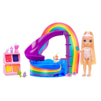 Rainbow High Littles Playset Pool Day With Blush