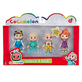COCOMELON FAMILY SET(4PK FIGURES)