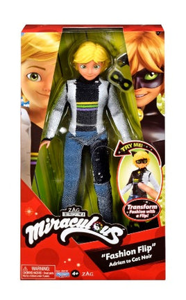 Miraculous Deluxe Flip Adrienne to Cat Noir