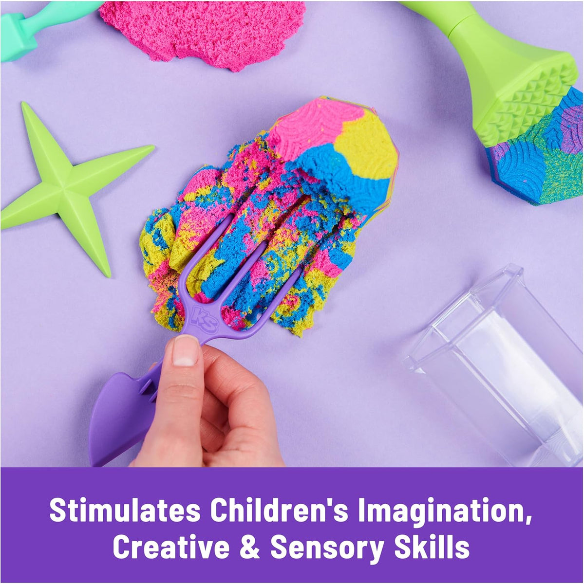 KINETIC SAND SQUISH N CREATE| Thekidzone