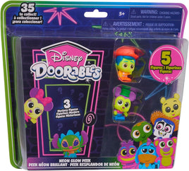 DISNEY DOORABLES NEON GLOW PEEK COLLECTOR PACK