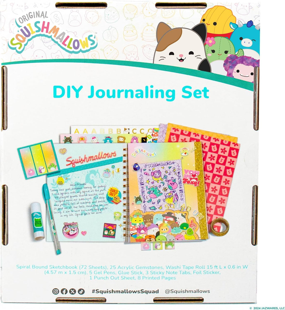 SQUISHMALLOW JOURNALING SET| Thekidzone