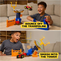 Monster Jam Smash & Bash Crash Course Playset