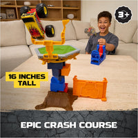 Monster Jam Smash & Bash Crash Course Playset