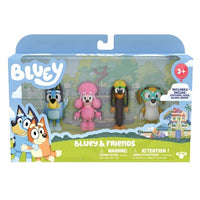 Bluey Figure 4 pack-Season 3 & 4