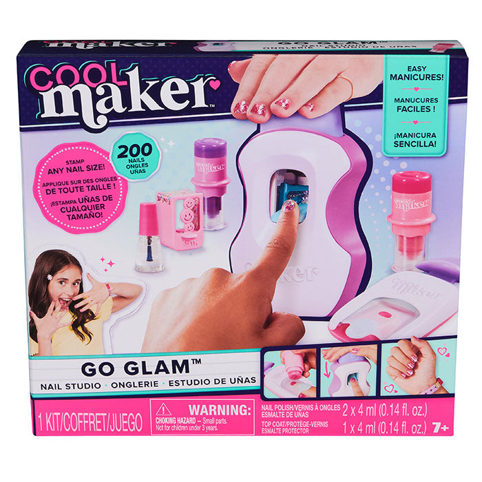 SS・Nail*コフレGWP キット_28個 Cool Maker Go Glam Nail Studio| Thekidzone