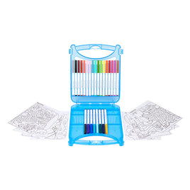 Crayola 65pcs Create & Color Supertips Washable Markers And Paper