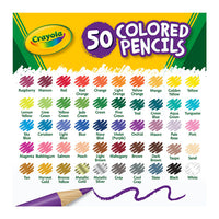 Crayola 50 Coloured Pencils