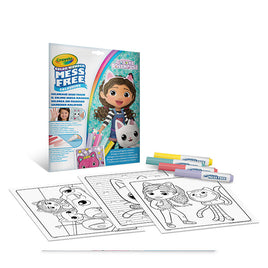 Crayola Color Wonder Set Gabby's Dollhouse, 4 Mini Bl Markers