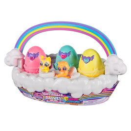 Hatchimals Alive Neon Rainbow Basket