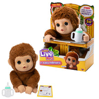 LITTLE LIVE PETS MY BABY PLUSH MONKEY