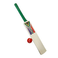 Wooden Cricket Bat Set No 3 With Tennis Balls