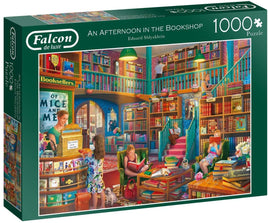 Falcon An Afternoon In The Bookshop 1000 Piece Puzzle