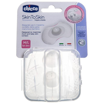 Chicco Skin Nipple Shield Silicone ML - Thekidzone