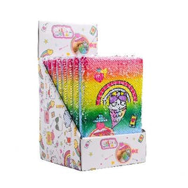 Cubiesquad Notebook With Sequins - Thekidzone
