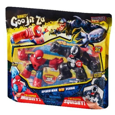 Marvel Goo Jit Zu - Spiderman Versus Venom Pack - Thekidzone