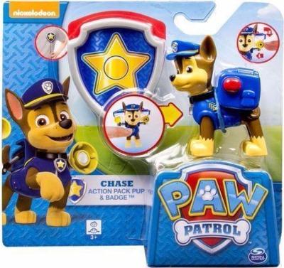 Paw Patrol Action Pack Pup & Badge - Thekidzone