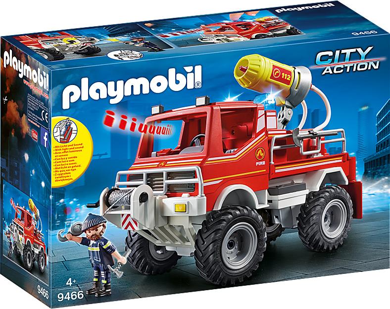 Erhvervelse skole Åben Playmobil City Action Fire Truck 9466| Thekidzone